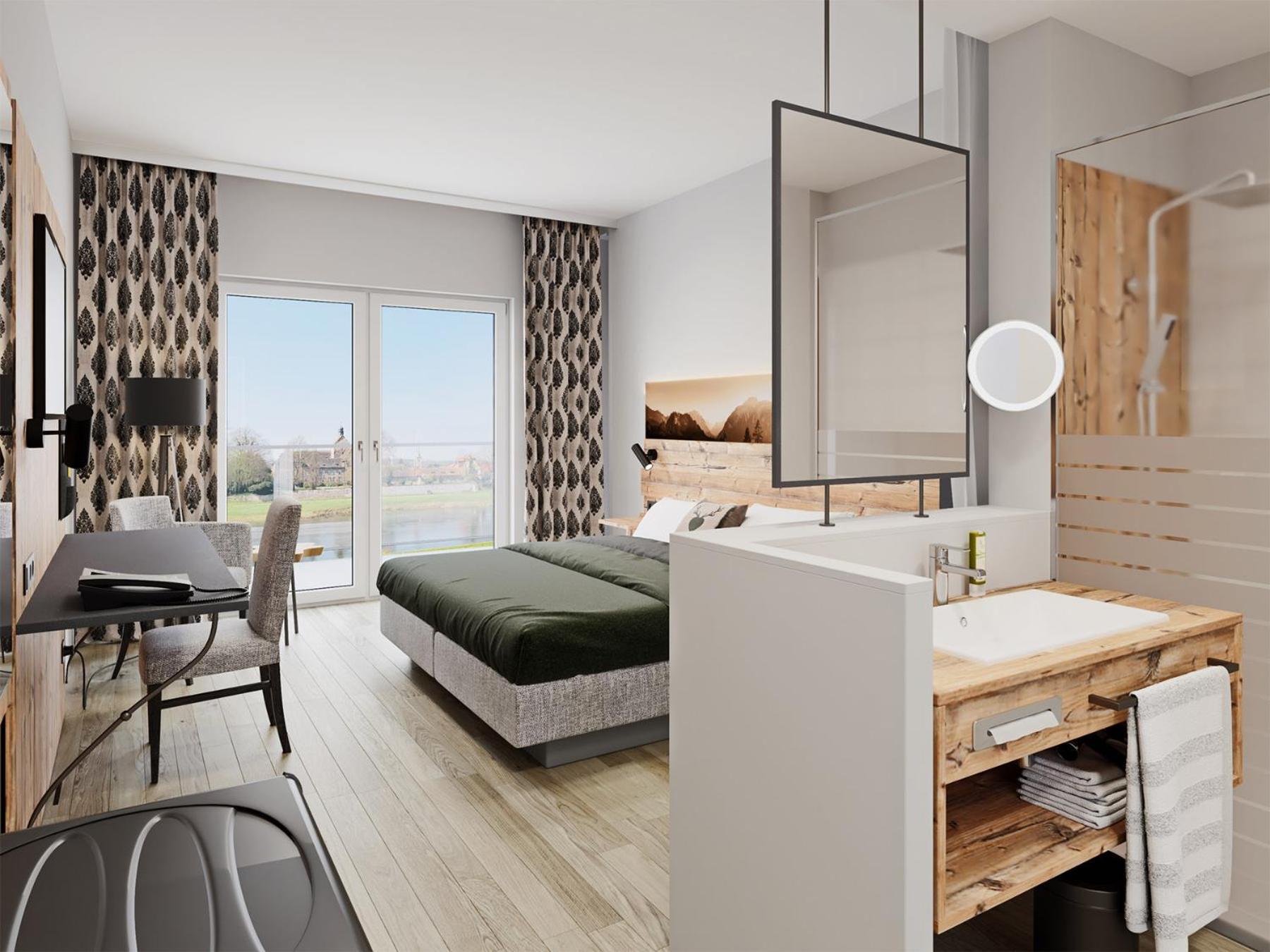 Hotel Grohnder Faehrhaus Emmerthal Kültér fotó